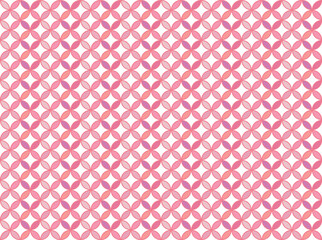 ピンクの和柄の背景素材　七宝