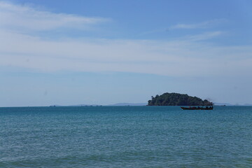 island in kompongsom,Preah Sihanouk sea, Beach Preah Sihanouk