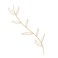 florals and leaves decoration