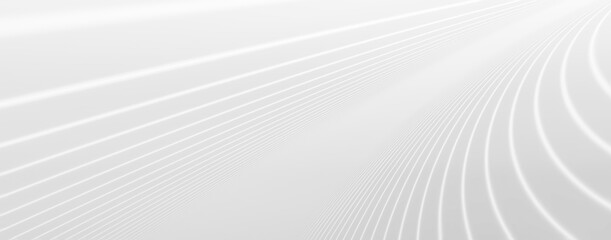 Abstract Ultra Wide White Background