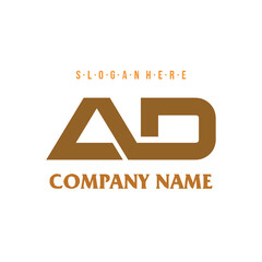 AD lettering, perfect for company logos, offices, campuses, schools, religious education