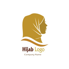 hijab logo and or Muslim clothing store today, suitable for your Muslim fashion business logo

