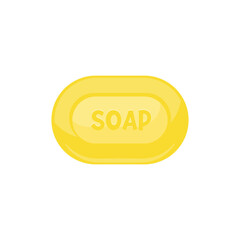 Hand washing soap vector. Soap for cleaning the body to kill germs.
