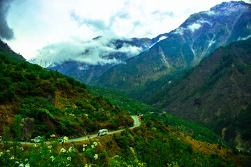 Fototapeta premium mountain landscape in the mountains
