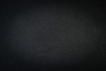 Fabric background of dark gray textile