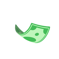 Jack Port money. dollar bills falling from above.