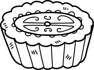 Hand drawn style China doodle illustration on transparent background