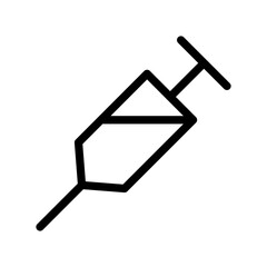 Syringe icon template