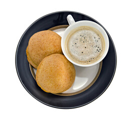 coffe and bread