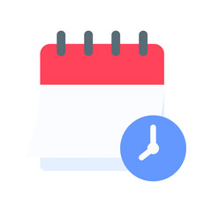 Calendar icon. A red calendar for reminders of appointments and important festivals in the year.