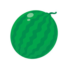 Watermelon vector. red fruit cut into pieces with seeds inside Refreshing food in the summer