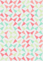 Abstract Geometric Pattern generative computational art illustration