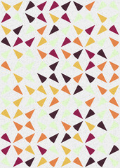 Fototapeta premium Abstract Geometric Pattern generative computational art illustration