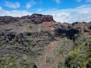 Cratère de Commerson à l'ile de la Réunion