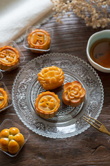 Chinese Mid Autumn Festival traditional food moon cakes