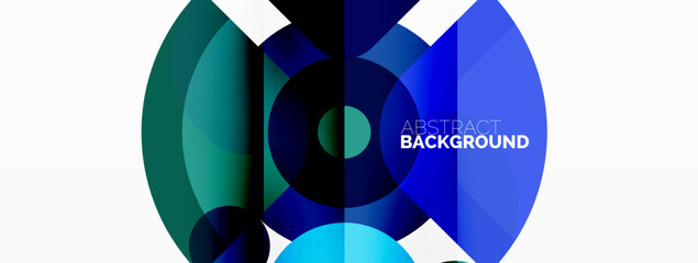 Obraz premium Colorful geometric pattern, minimal abstract background for wallpaper, banner, presentation