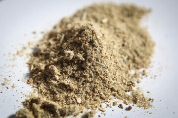 This is anchovy powder. In Korea, we use this to make the soup rich.