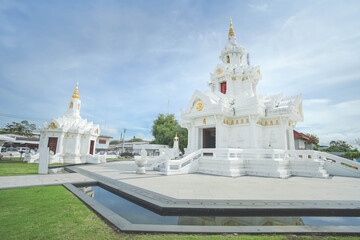 The Scenery of  Nakon Si Thammarat City Pillar Shrine, Nakhon Si Thammarat, Thailand.