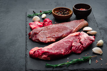 steak dinner ingredients preparation