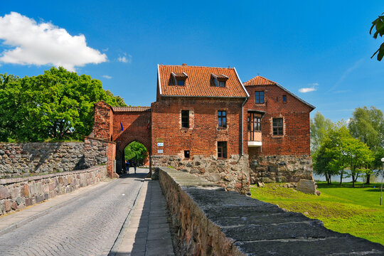 Medieval Teutonic castle in Sztum, Pomeranian Voivodeship, Poland