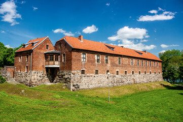 Fototapeta premium Medieval Teutonic castle in Sztum, Pomeranian Voivodeship, Poland