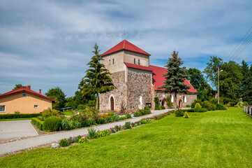 Church of St. John Cantius. Wapnica, West Pomeranian Voivodeship, Poland.