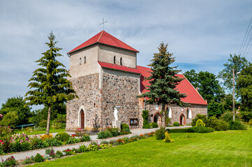 Church of St. John Cantius. Wapnica, West Pomeranian Voivodeship, Poland.