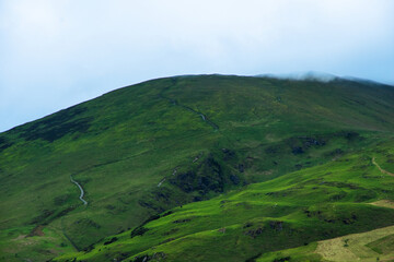 landscape with clouds