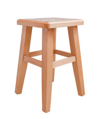 New wooden stool