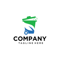 Trash Bins Company Logo Design