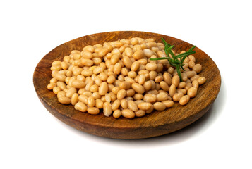 White Kidney Beans Isolated