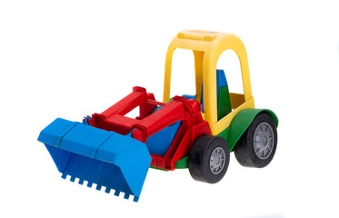 children's toy car isolated