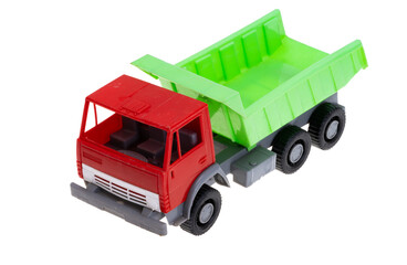 Fototapeta premium children's toy car isolated