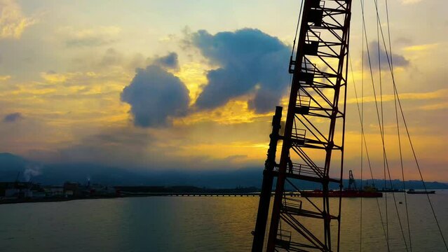 sunset pile driving - 3