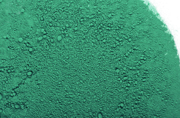 Spirulina Powder Texture Background