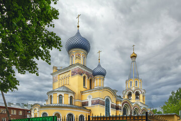 Fototapeta na wymiar Church of St. John the Faster, Yaroslavl, Russia