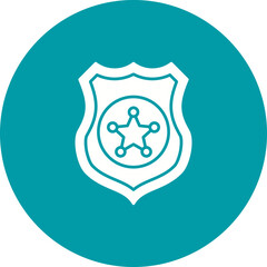 Police shield Icon