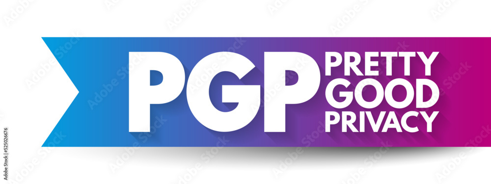 Poster pgp - pretty good privacy is an encryption program that provides cryptographic privacy and authentic