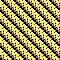 Colorful seamless pattern for background and wallpaper. Modern style abstract ornament texture. Vector formats. Indonesian batik parang pattern.