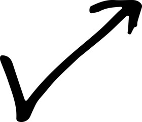 arrow vector design illustration isolated on transparent background
