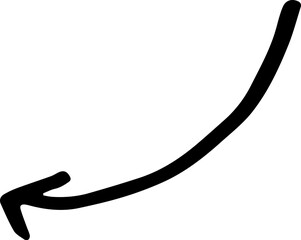 arrow vector design illustration isolated on transparent background
