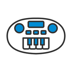 Synthesizer Toy Icon