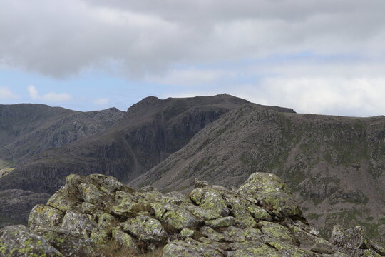 scafell pike lake district wainwrights cumbria 