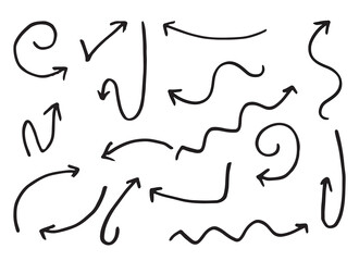 arrow vector design illustration isolated on white background 