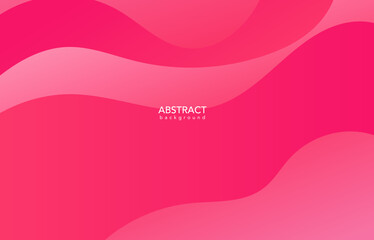 Abstract background with waves, Pink background