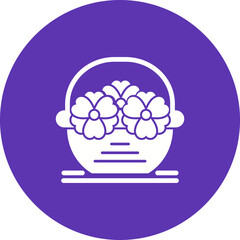 Flower Basket Icon