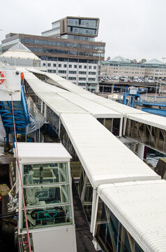 Forsea  terminal for electric battery driven ferries in Helsingborg-Helsingor. 