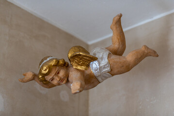 Since ancient times until the present, putti have often embodied gods of love. The special form of...