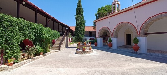 Monastery, Samos, Greece - 525039246