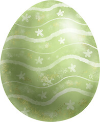 Watercolor Easter Egg